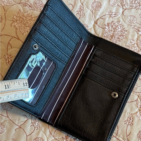 Loungefly Black Studded Nightmare Before Christmas Wallet - Picture 4 of 5